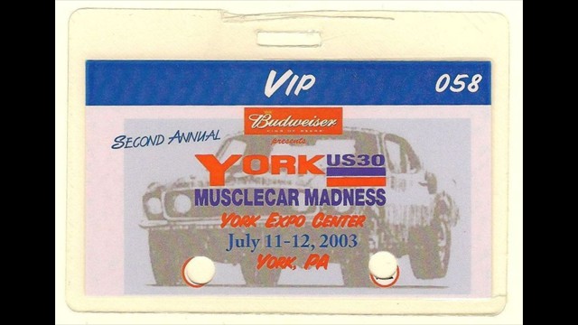 VIP pass York reunion VIP pass York reunion