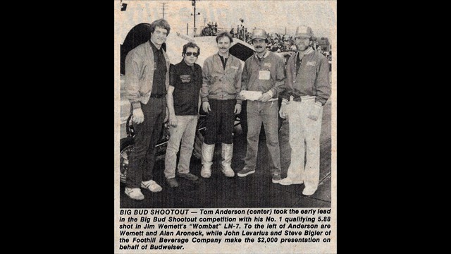 1983 Tom Anderson 101 1983 Tom Anderson 101