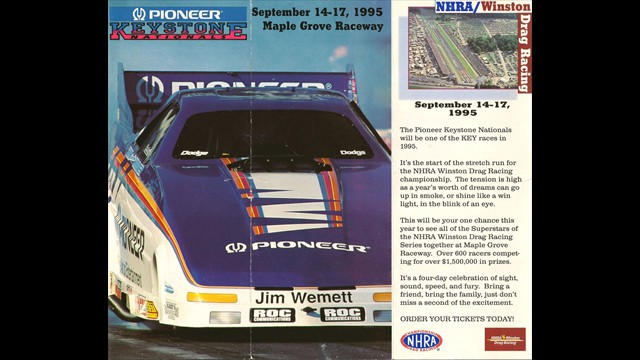 Wemett Hoover 06 Keystone Nats Pamphlet Wemett Hoover 06 Keystone Nats Pamphlet